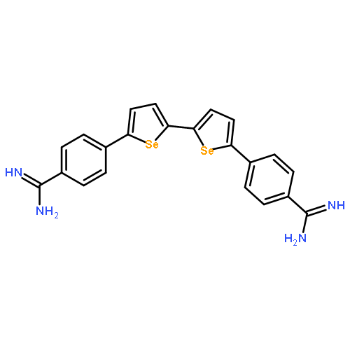 Benzenecarboximidamide, 4,4'-[2,2'-biselenophene]-5,5'-diylbis-