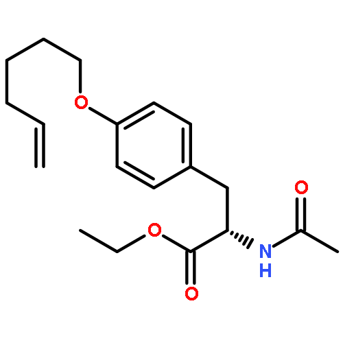 L-Tyrosine, N-acetyl-O-5-hexen-1-yl-, ethyl ester