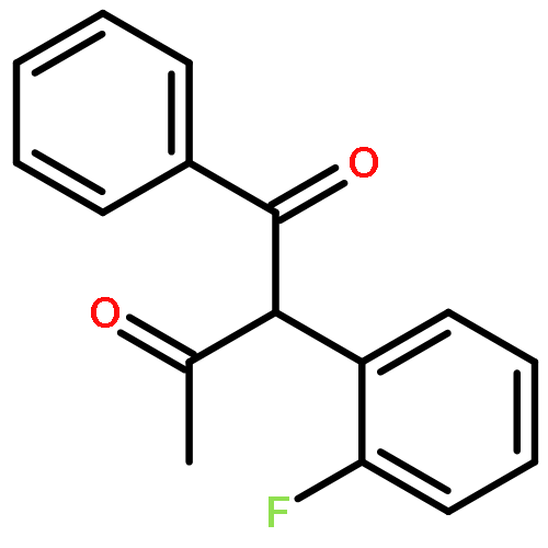 1,3-Butanedione, 2-(2-fluorophenyl)-1-phenyl-