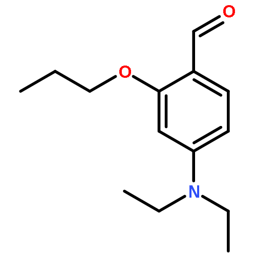 Benzaldehyde, 4-(diethylamino)-2-propoxy-