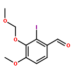 Benzaldehyde, 2-iodo-4-methoxy-3-(methoxymethoxy)-