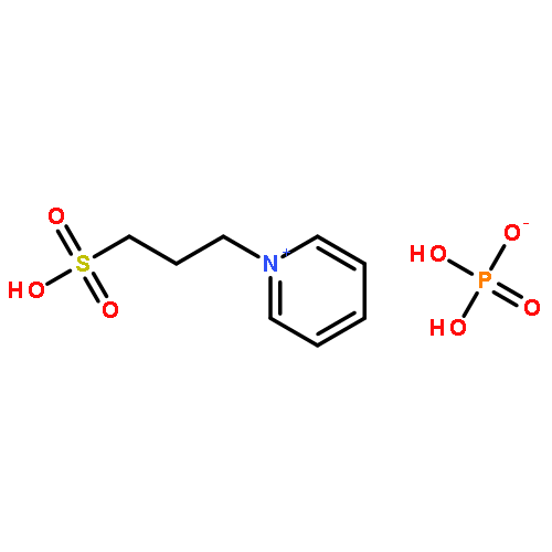 Pyridinium, 1-(3-sulfopropyl)-, phosphate (1:1)