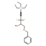 4-Pentyn-2-ol, 3,3-difluoro-1-(phenylmethoxy)-5-(triethylsilyl)-