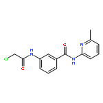 Benzamide, 3-[(2-chloroacetyl)amino]-N-(6-methyl-2-pyridinyl)-