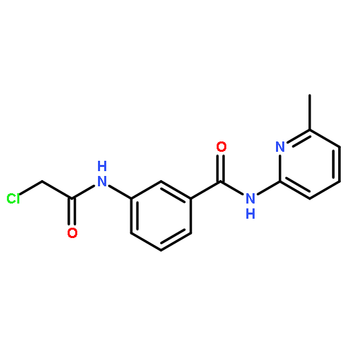 Benzamide, 3-[(2-chloroacetyl)amino]-N-(6-methyl-2-pyridinyl)-