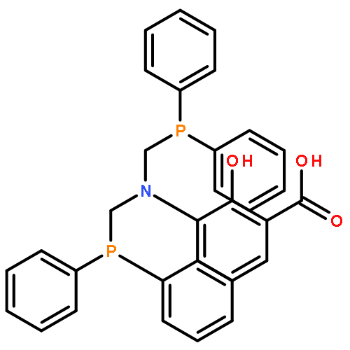 BENZOIC ACID, 3-[BIS[(DIPHENYLPHOSPHINO)METHYL]AMINO]-2-HYDROXY-