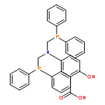 BENZOIC ACID, 5-[BIS[(DIPHENYLPHOSPHINO)METHYL]AMINO]-2-HYDROXY-