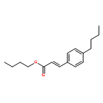 2-Propenoic acid, 3-(4-butylphenyl)-, butyl ester, (2E)-