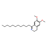 ISOQUINOLINE, 3,4-DIHYDRO-6,7-DIMETHOXY-1-UNDECYL-