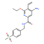 2-Pyridinecarboxamide,4-amino-5-ethenyl-6-ethoxy-N-[[4-(methylsulfonyl)phenyl]methyl]-