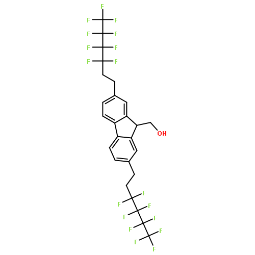 9H-FLUORENE-9-METHANOL, 2,7-BIS(3,3,4,4,5,5,6,6,6-NONAFLUOROHEXYL)-