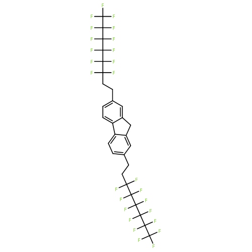 9H-FLUORENE, 2,7-BIS(3,3,4,4,5,5,6,6,7,7,8,8,8-TRIDECAFLUOROOCTYL)-