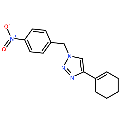 1H-1,2,3-Triazole, 4-(1-cyclohexen-1-yl)-1-[(4-nitrophenyl)methyl]-