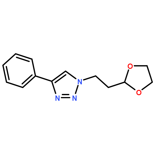 1H-1,2,3-Triazole, 1-[2-(1,3-dioxolan-2-yl)ethyl]-4-phenyl-