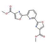 4-OXAZOLECARBOXYLIC ACID, 2,2'-(2,6-PYRIDINEDIYL)BIS-, 4,4'-DIMETHYL ESTER