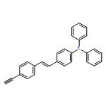 BENZENAMINE, 4-[(1E)-2-(4-ETHYNYLPHENYL)ETHENYL]-N,N-DIPHENYL-