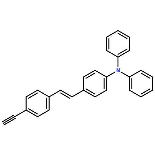 BENZENAMINE, 4-[(1E)-2-(4-ETHYNYLPHENYL)ETHENYL]-N,N-DIPHENYL-