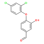 Benzaldehyde, 4-(2,4-dichlorophenoxy)-3-hydroxy-