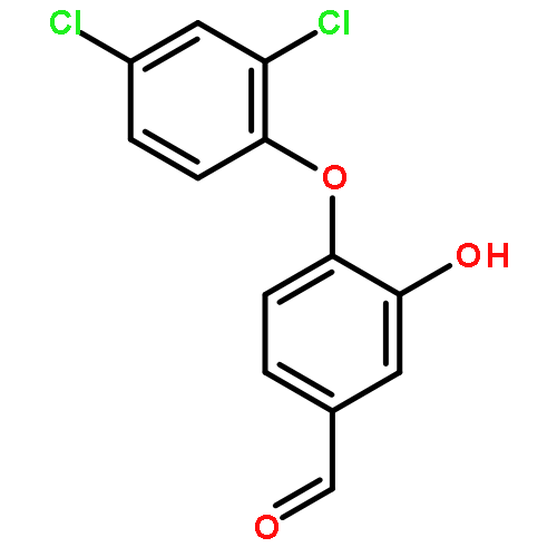 Benzaldehyde, 4-(2,4-dichlorophenoxy)-3-hydroxy-