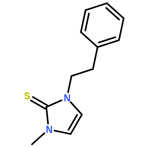 2H-Imidazole-2-thione, 1,3-dihydro-1-methyl-3-(2-phenylethyl)-