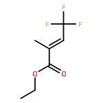 2-Butenoic acid, 4,4,4-trifluoro-2-methyl-, ethyl ester, (2E)-