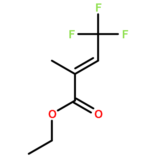 2-Butenoic acid, 4,4,4-trifluoro-2-methyl-, ethyl ester, (2E)-