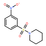 1-((3-Nitrophenyl)sulfonyl)piperidine