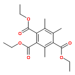 1,2,4-Benzenetricarboxylic acid, 3,5,6-trimethyl-, triethyl ester