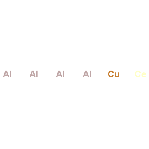 Aluminum, compd. with cerium and copper (4:1:1)