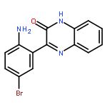 2(1H)-QUINOXALINONE, 3-(2-AMINO-5-BROMOPHENYL)-