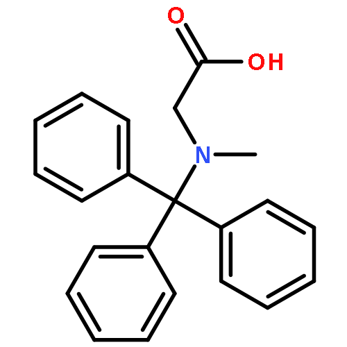 GLYCINE, N-METHYL-N-(TRIPHENYLMETHYL)-