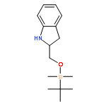 1H-INDOLE, 2-[[[(1,1-DIMETHYLETHYL)DIMETHYLSILYL]OXY]METHYL]-2,3-DIHYDRO-