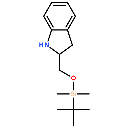 1H-INDOLE, 2-[[[(1,1-DIMETHYLETHYL)DIMETHYLSILYL]OXY]METHYL]-2,3-DIHYDRO-