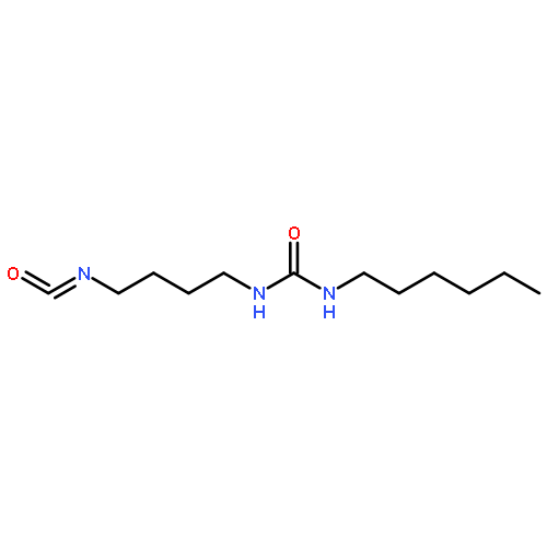 Urea, N-hexyl-N'-(4-isocyanatobutyl)-