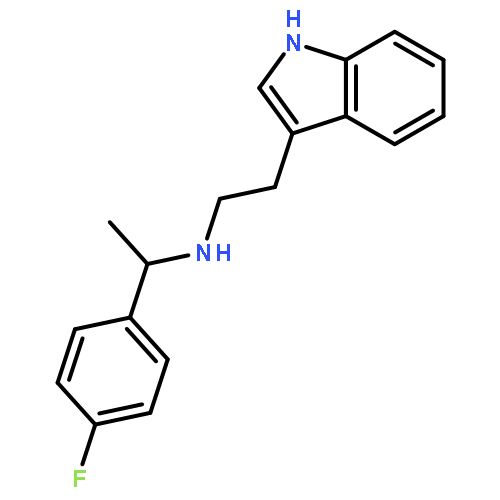 1H-Indole-3-ethanamine, N-[1-(4-fluorophenyl)ethyl]-