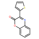 2H-1,4-BENZOXAZIN-2-ONE, 3-(2-THIENYL)-