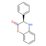 2H-1,4-Benzoxazin-2-one, 3,4-dihydro-3-phenyl-, (3R)-