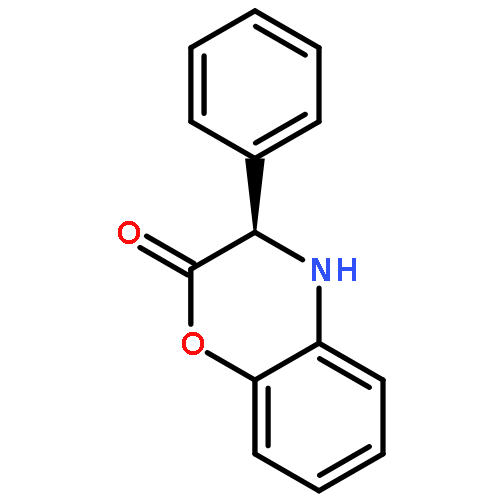 2H-1,4-Benzoxazin-2-one, 3,4-dihydro-3-phenyl-, (3R)-