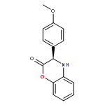 2H-1,4-Benzoxazin-2-one, 3,4-dihydro-3-(4-methoxyphenyl)-, (3R)-