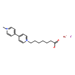 4,4'-Bipyridinium, 1-(6-carboxyhexyl)-1'-methyl-, bromide iodide (1:1:1)