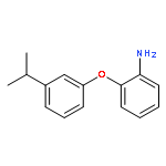 BENZENAMINE, 2-[3-(1-METHYLETHYL)PHENOXY]-