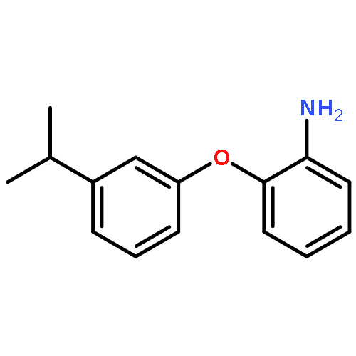 BENZENAMINE, 2-[3-(1-METHYLETHYL)PHENOXY]-