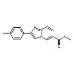 6-(Methoxycarbonyl)-2-(4-methylphenyl)imidazo[1,2-a]pyridine