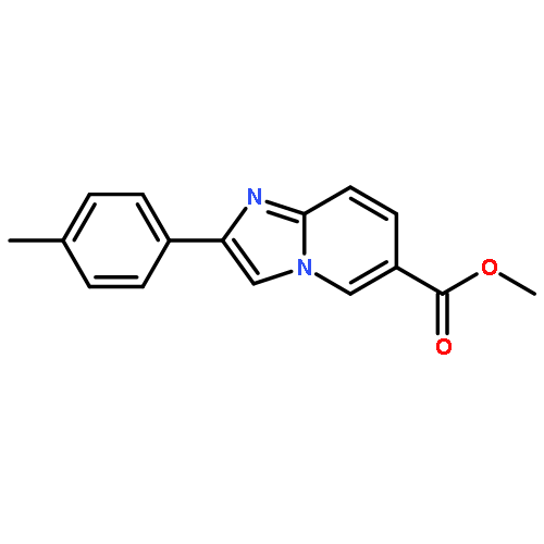 6-(Methoxycarbonyl)-2-(4-methylphenyl)imidazo[1,2-a]pyridine