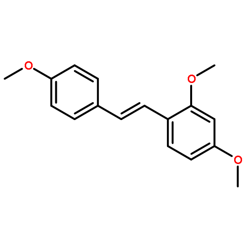 Benzene, 2,4-dimethoxy-1-[(1E)-2-(4-methoxyphenyl)ethenyl]-