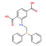 1,4-Benzenedicarboxylic acid, 2-[[(diphenylphosphino)methyl]amino]-