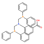 Benzoic acid, 3-[bis[(diphenylphosphino)methyl]amino]-