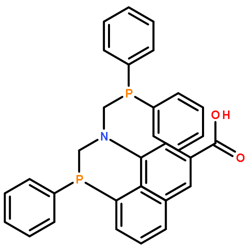 Benzoic acid, 3-[bis[(diphenylphosphino)methyl]amino]-