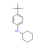 BENZENAMINE, N-CYCLOHEXYL-4-(TRIFLUOROMETHYL)-