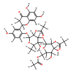 (2S)-5,7,5'-trihydroxyflavanone 2'-O-beta-D-2,6-O-diacetylglucopyranosyl-(1->3)-alpha-L-2-O-acetylrhamnopyranoside